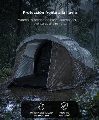 Carpa Camping 4 Personas SouthPort By Gadnic Impermeable UPF50+ Familiar  - 2