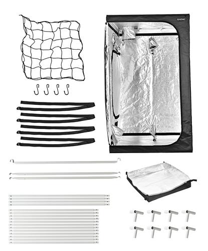 Carpa Cultivo Indoor Gadnic GROW1 120x120x200cm  red scrog 90x90cm - 6