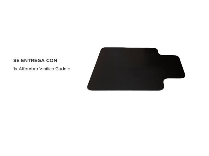 Alfombra Plástica Gadnic Protector Bajo Escritorio Plástico  - 4