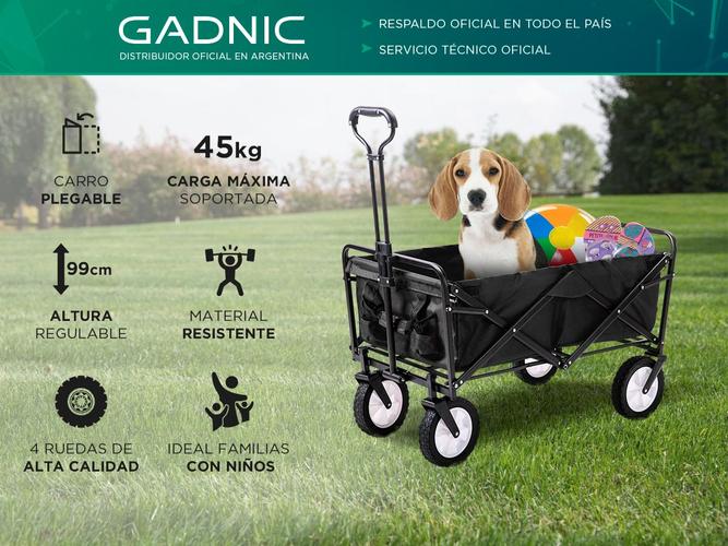 Carrito Plegable Multiuso Gadnic CTB7 Camping Playa - 1