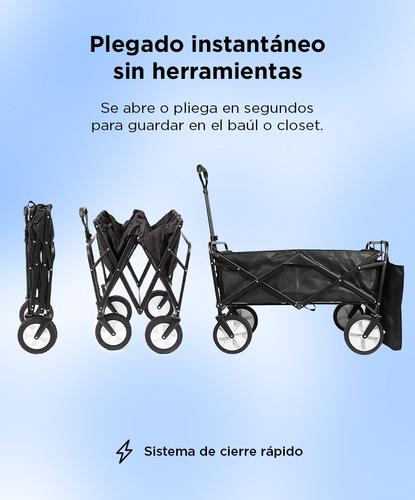 Carrito Plegable Multiuso Gadnic CTB7 Camping Playa - 2