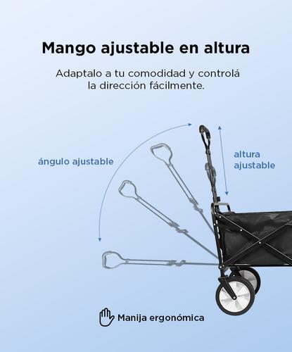 Carrito Plegable Multiuso Gadnic CTB7 Camping Playa - 4