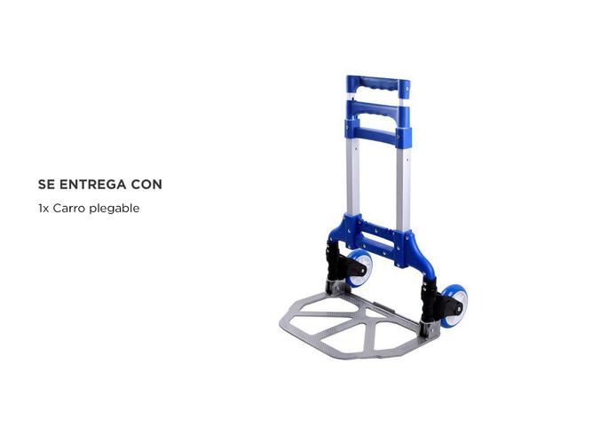Carro Zorra Plegable Gadnic Hasta 70 Kg - 5