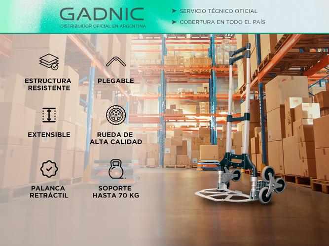 Carrito Multifuncional Gadnic Plegable Aluminio  - 1