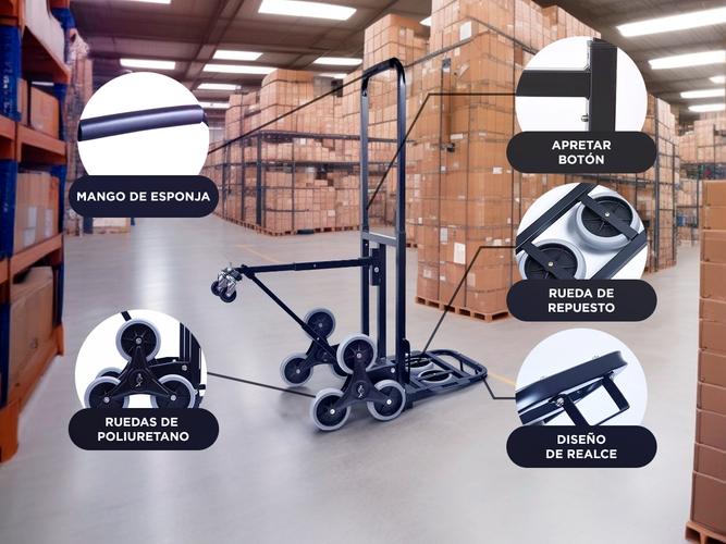 Carro Plegable Con Plataforma 150kg - 3