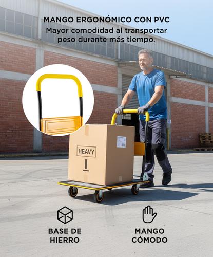 Carro Plegable Gadnic Con Plataforma - 3