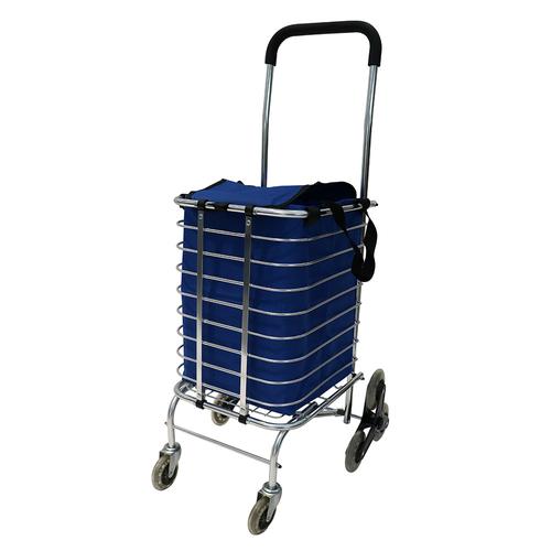 Carro de Compras Gadnic Supermercado Plegable Con Ruedas Reforzado - 0