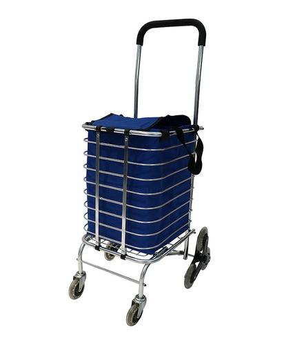 Carro de Compras Gadnic Supermercado Plegable Con Ruedas Reforzado - 6