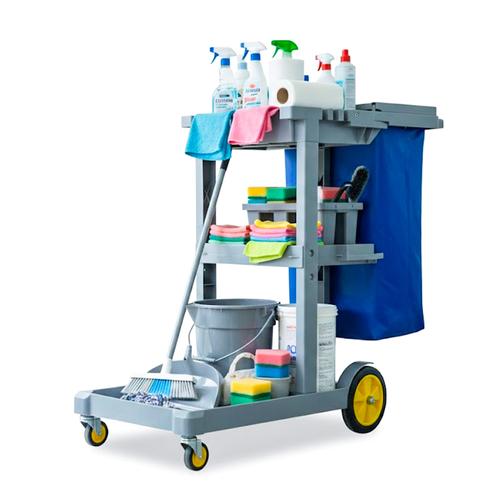 Carro de Limpieza Gadnic CAR1 Con Bolsa Multiservicio  - 0