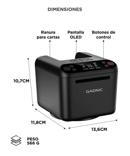 Máquina Automática Repartidora De Cartas Gadnic Con Control Remoto Recargable - 5