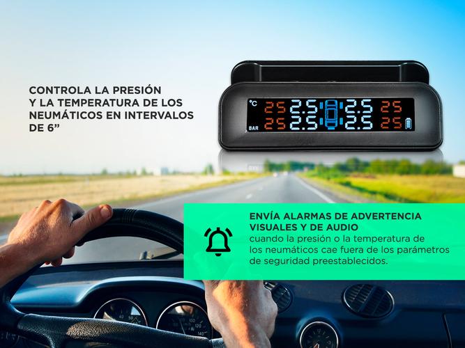 Monitor De Presión Neumática Gadnic Inalambrico Presión Y Temperatura - 2