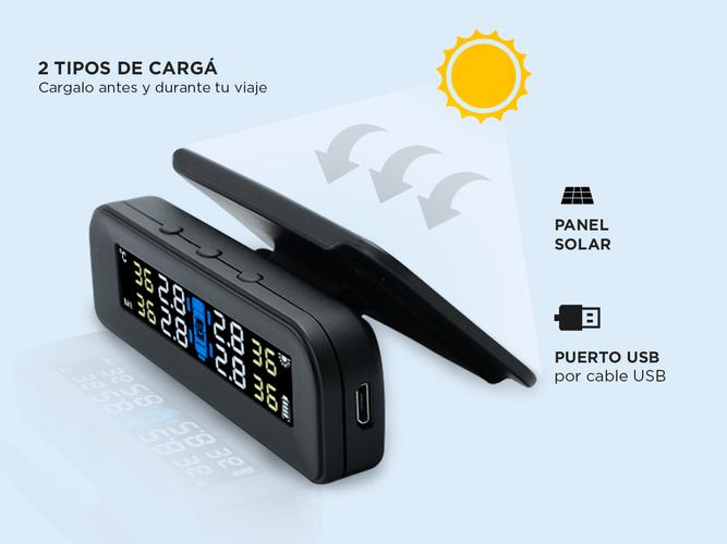 Monitor De Presión Neumática Gadnic Inalambrico Presión Y Temperatura - 3