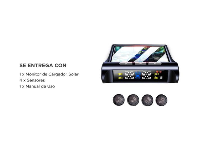 Monitor de presión de neumáticos Gadnic CS2 Carga de Energía Solar - 5