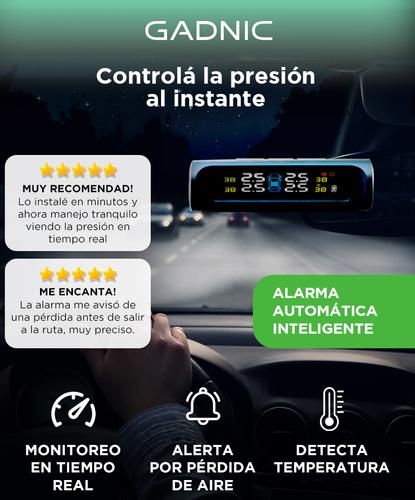 Monitor de presión de neumáticos Gadnic CS2 Carga de Energía Solar - 1