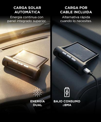 Monitor de presión de neumáticos Gadnic CS2 Carga de Energía Solar - 2
