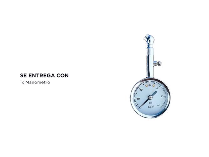 Medidor De Aire Gadnic Para Neumaticos Manometro 60psi  - 4