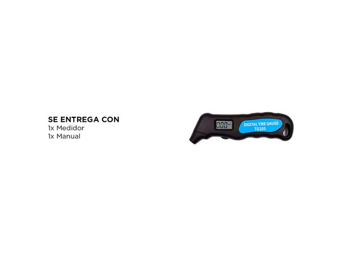 Medidor de Presión de Neumáticos Digital Gadnic SDC3 Manometro  - 4