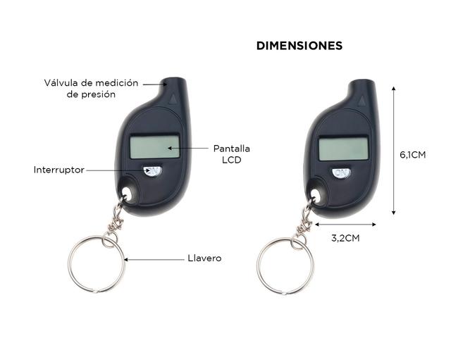 Medidor de presión de neumáticos Gadnic 3-150 PSI - 3