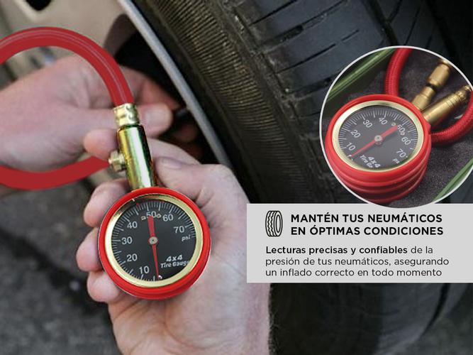 Manómetro de presión de neumáticos Gadnic 75 PSI - 2