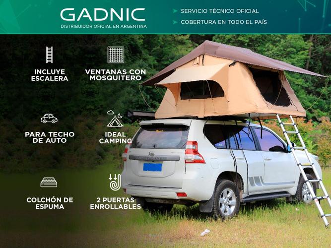 Carpa de Techo de Camioneta Gadnic Tent1 Para Camping - 1