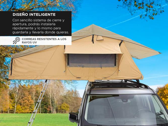 Carpa de Techo de Camioneta Gadnic Tent1 Para Camping - 2
