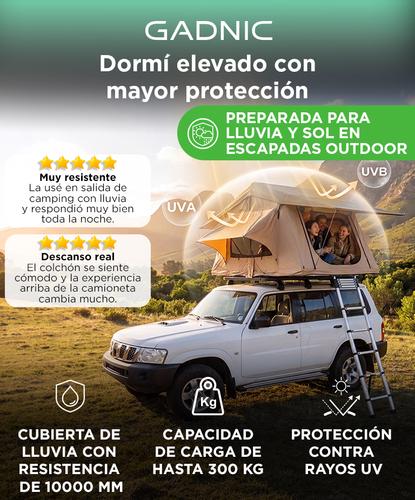 Carpa de Techo de Camioneta Gadnic Tent1 Para Camping - 1