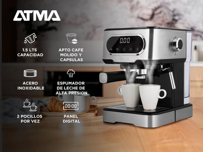 Cafetera Express Digital Atma 1.5 Lts Pro CEAT5403GP - 1