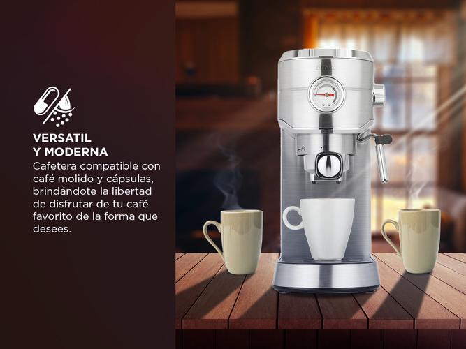 Cafetera Express Atma 1 Litro Ácero Inoxidable CEAT5418P - 2
