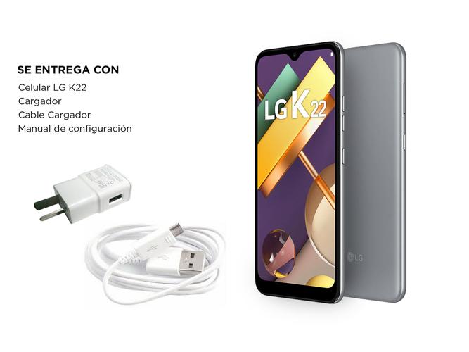 Celular LG K22 32Gb 2Gb Ram 6,2 HD Quad Core - 6