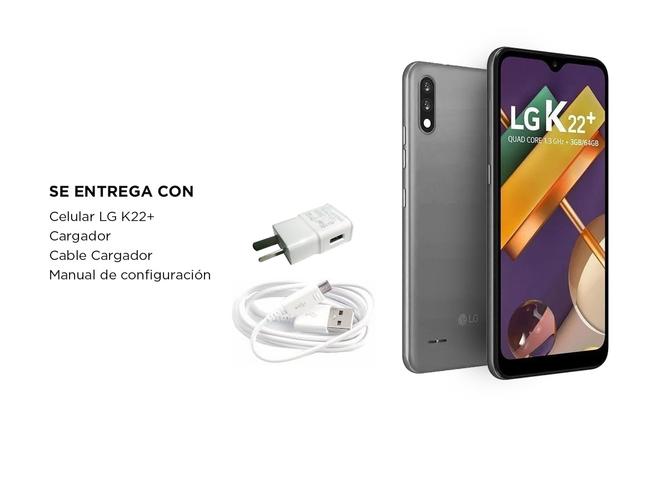 Celular LG K22+ 64Gb 3Gb Ram 6,2 HD Quad Core - 6