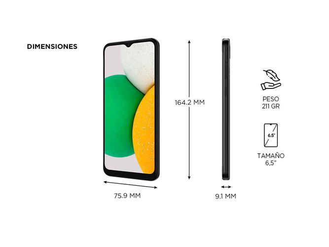 Celular Samsung Galaxy A03 32GB 2GB RAM - 4