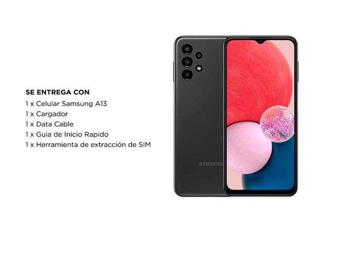 Celular Samsung Galaxy A13 128gb + 4gb Ram - 5