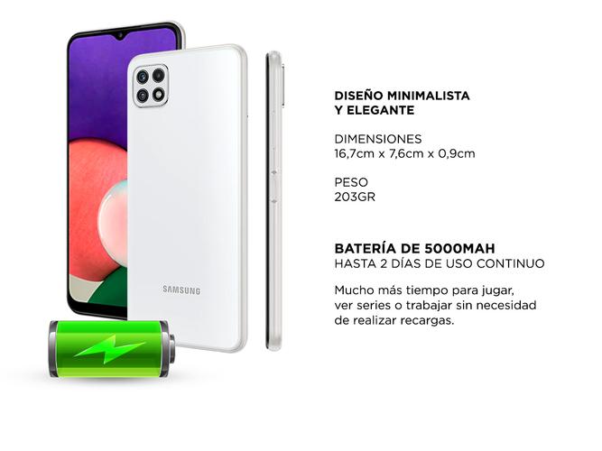 Celular Samsung Galaxy A22 5G 128 GB 4 GB RAM - 4