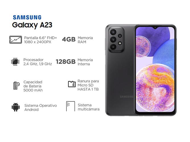 Celular Samsung Galaxy A23 128 GB 4 GB RAM - 1