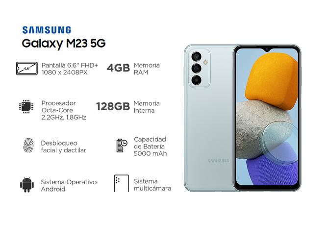 Celular Samsung Galaxy M23 5G 128 GB 4 GB RAM - 1