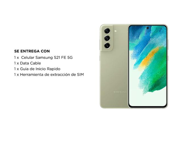 Celular Samsung Galaxy S21 Fe 5G 128GB 6 GB de Ram - 5