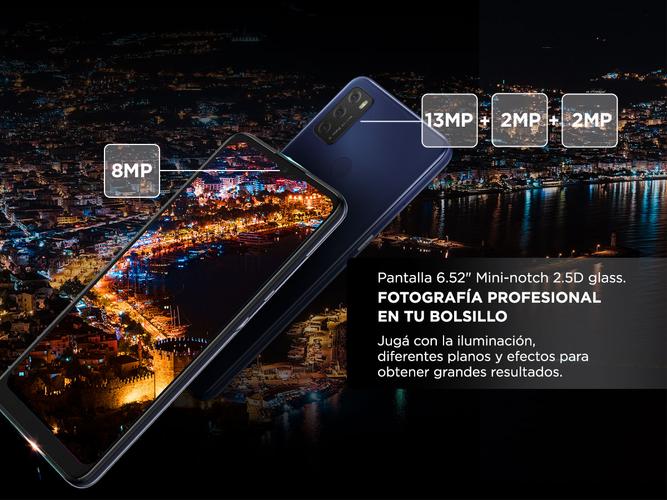 Celular TCL 20E 128 GB twilight blue 4 GB RAM - 2