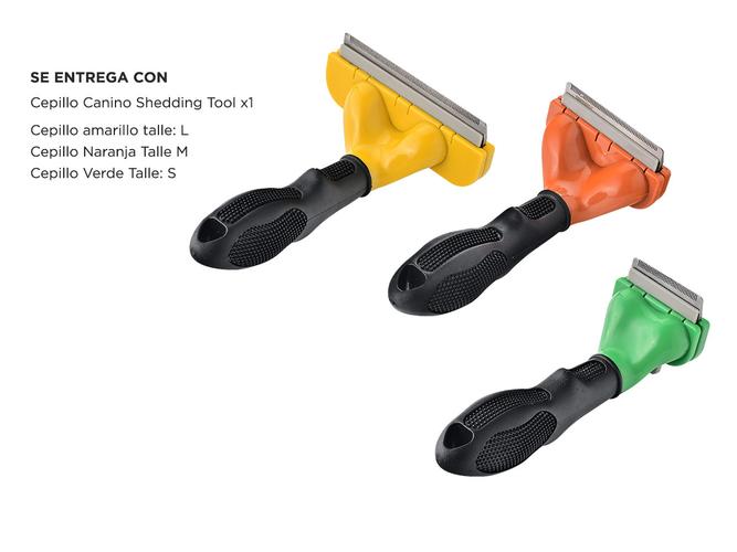 Cepillo Para Perros Shedding Tool Profesional Peluqueria S M L - 5