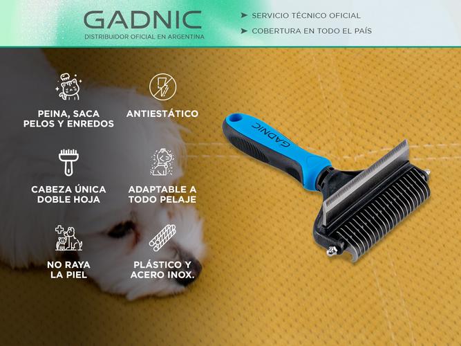 Cepillo para Perros y Gatos Gadnic Deslanador - 1