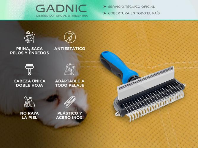 Cepillo para Perros y Gatos Gadnic Deslanador - 1