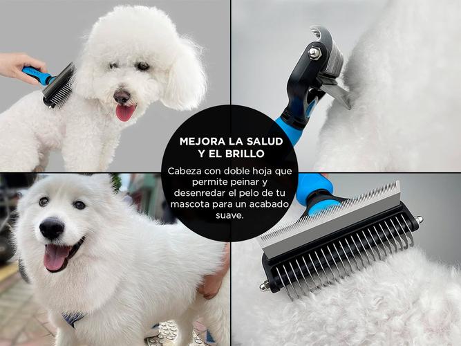 Cepillo para Perros y Gatos Gadnic Deslanador - 2