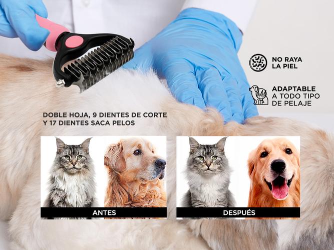 Cepillo Deslanador Gadnic Para Perros y Gatos  - 2
