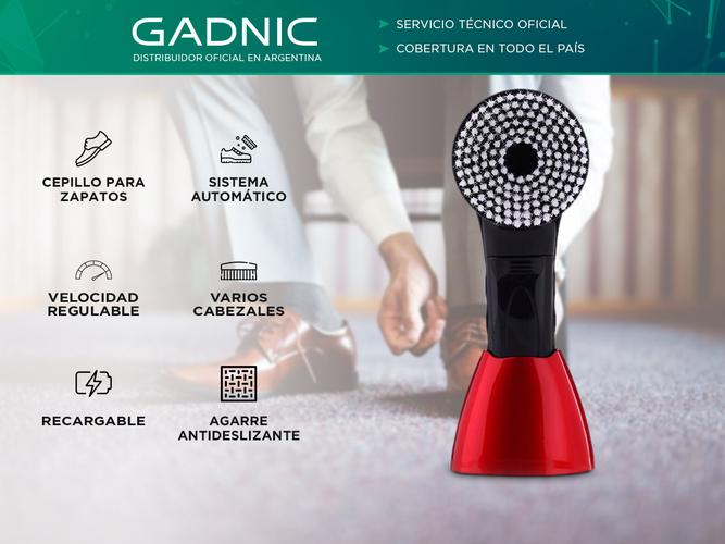 Cepillo Limpiador de Zapatos Gadnic ALO19 Eléctrico Automático Pulidor - 1