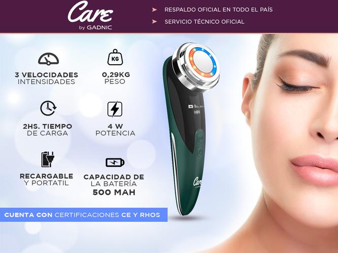 Masajeador Facial Radiofrecuencia Gadnic CPLED1 Rejuvenecedor - 1