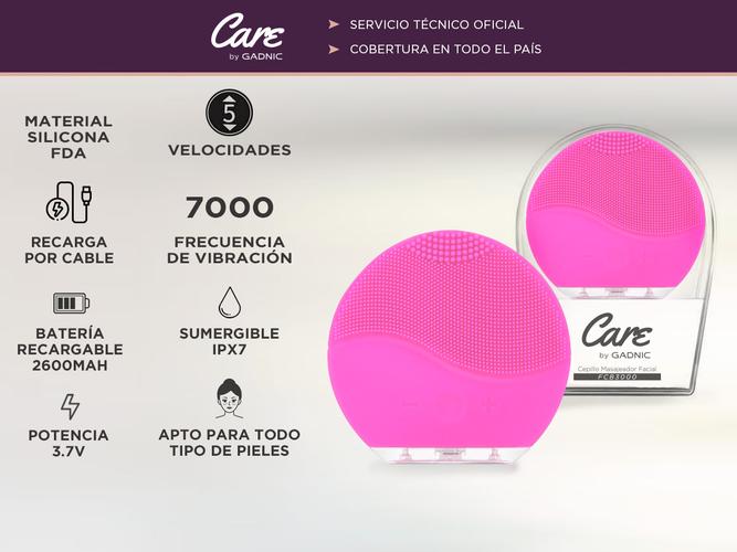Cepillo Facial Masajeador Gadnic FCB3000 Usado - 1