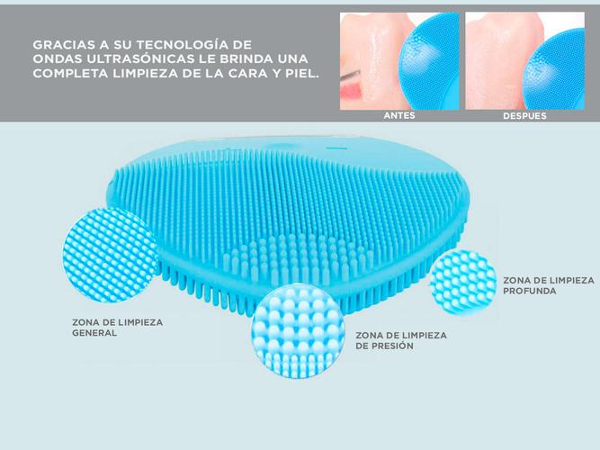 Cepillo Facial Masajeador Gadnic FCB3000 Usado - 3