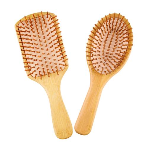 Set x2 Cepillos de Pelo Gadnic de Bambú Desenredantes - 0