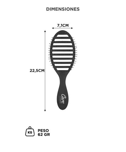 Cepillo De Pelo Care By Gadnic Desenredante Anti Tirones Diseño Ventilado Cabello Húmedo Seco - 5