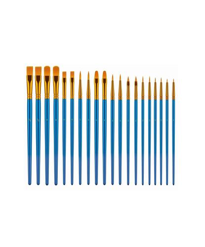 Set x20 Pinceles Para Artistas Gadnic ART07 De Aceite Acuarela  - 6