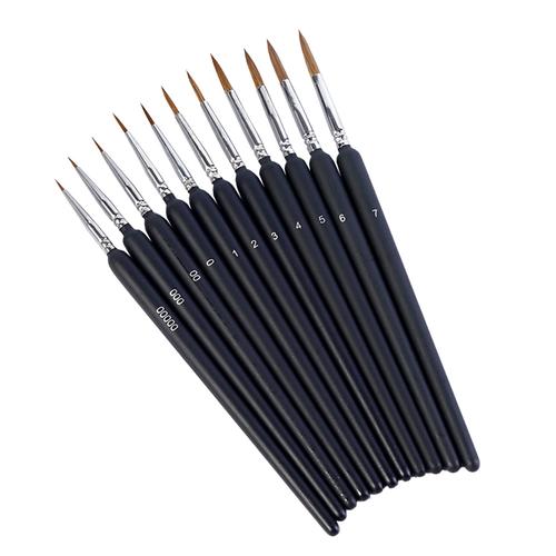 Kit x11 Pinceles Artísticos Gadnic De Dibujo Acuarela  - 0